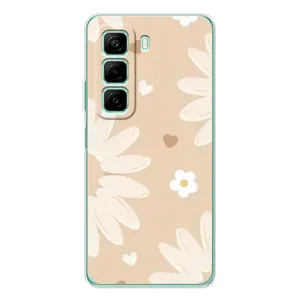 Чехол с цветочным принтом на Xiaomi Redmi Ноутбук 15R
(Бежевые цветы)