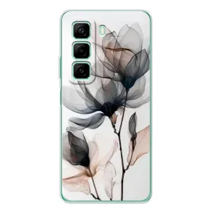Чехол с цветочным принтом на Xiaomi Redmi Ноутбук 15R
(Цветы на белом)