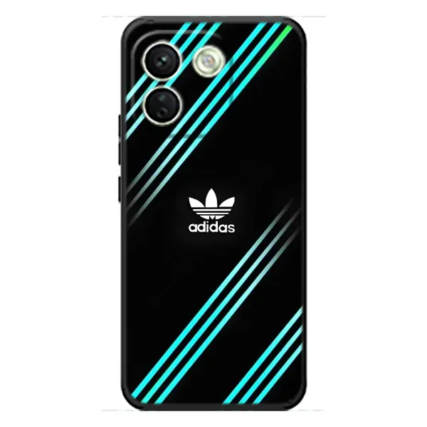Чехол с принтом «Адидас с полосами» для Xiaomi Redmi Note 17 Pro Max