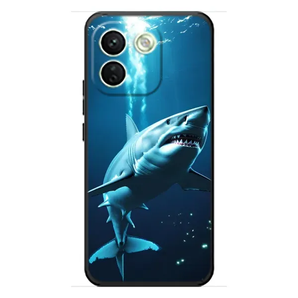 Чехол с принтом «Акула под водой» для Xiaomi Redmi Note 17 Pro Max Чехол с принтом «Акула под водой» для Xiaomi Redmi Note 17 Pro Max