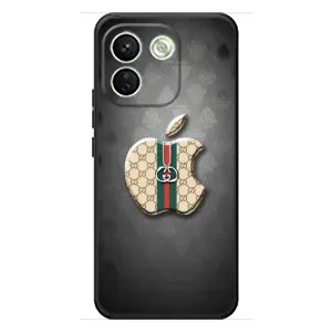 Чехлы ГУЧЧИ для Сяоми Редми Ноте 17 Про Макс (AlphaPrint) (Apple gucci)