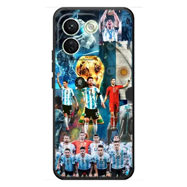 Чохол з принтом «Аргентина Мессі» для Xiaomi Redmi Note 17 Pro Max Чохол з принтом «Аргентина Мессі» для Xiaomi Redmi Note 17 Pro Max