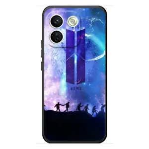 Чохли BTS для Xiaomi Redmi Note 17 Pro Max (AlphaPrint) (Army BTS)