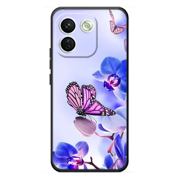 Чохол з принтом «Метелик на квітах» для Xiaomi Redmi Note 17 Pro Max Чохол з принтом «Метелик на квітах» для Xiaomi Redmi Note 17 Pro Max