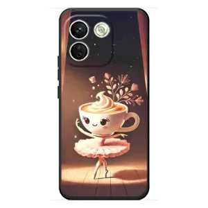 Чохол з мемом Тралалело тралала на Xiaomi Redmi Note 17 Pro Max (Балерина капучина)