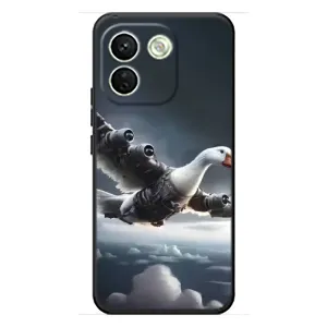 Чохол з мемом Тралалело тралала на Xiaomi Redmi Note 17 Pro Max (Бомбардіні гусіні)