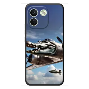 Чохол з мемом Тралалело тралала на Xiaomi Redmi Note 17 Pro Max (Бомбардіро крокоділо)