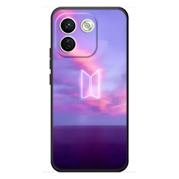 Чохол з принтом «BTS логотип» для Xiaomi Redmi Note 17 Pro Max Чохол з принтом «BTS логотип» для Xiaomi Redmi Note 17 Pro Max