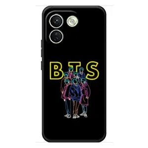 Чохли BTS для Xiaomi Redmi Note 17 Pro Max (AlphaPrint) (BTS стайл)