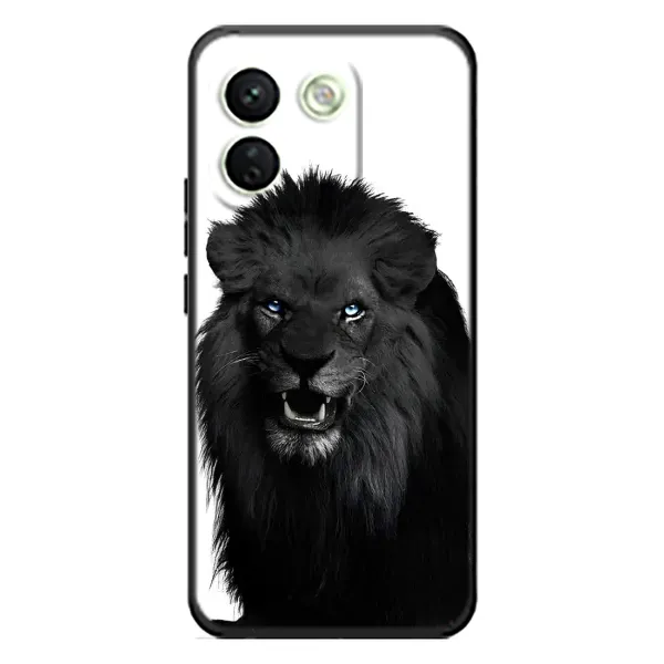 Чехол с принтом «Черный ЛЕВ» для Xiaomi Redmi Note 17 Pro Max