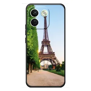 Чехол Эйфелева Башня для Xiaomi Redmi Note 17 Pro Max - (AlphaPrint) (Дорога в Париж)