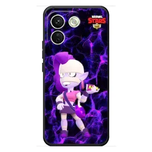 Чехлы Brawl Stars для Xiaomi Redmi Note 17 Pro Max (AlphaPrint) (Эмз Бравл Старс)