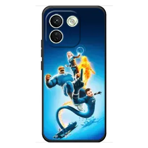 Чохол з принтом Фантастична четвірка для Xiaomi Redmi Note 17 Pro Max (Герої Фантастична Четвірка)