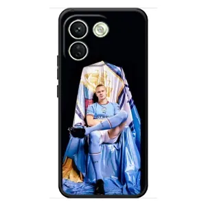 Чохли з футболістом Ерлінг Холанд для Xiaomi Redmi Note 17 Pro Max (AlphaPrint) (футболіст Холанн)