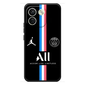 Чохли PSG для Xiaomi Redmi Note 17 Pro Max (AlphaPrint) (футболка ПСЖ)