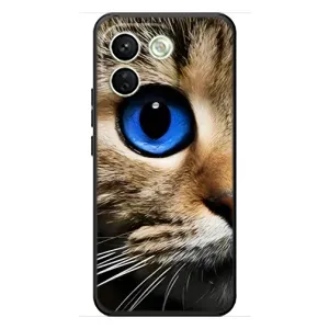 Чехлы с Котиками для Xiaomi Redmi Note 17 Pro Max (VPrint) (Глаз кота)
