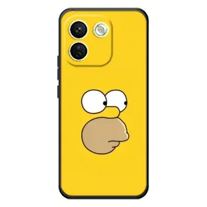 Чехол с Симпсонами для Xiaomi Redmi Note 17 Pro Max (VPrint) (Гомер)