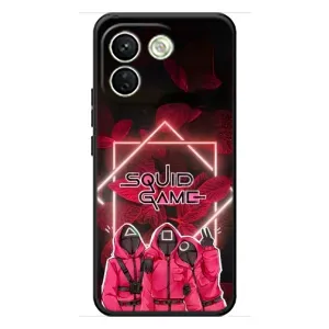Чохол Гра в кальмара для Xiaomi Redmi Note 17 Pro Max (Охоронці Гра кальмара)