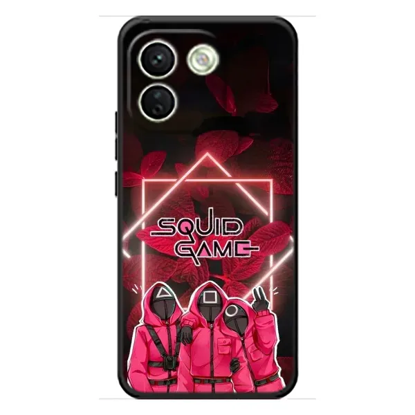 Чохол з принтом «Охоронці Гра кальмара» для Xiaomi Redmi Note 17 Pro Max Чохол з принтом «Охоронці Гра кальмара» для Xiaomi Redmi Note 17 Pro Max
