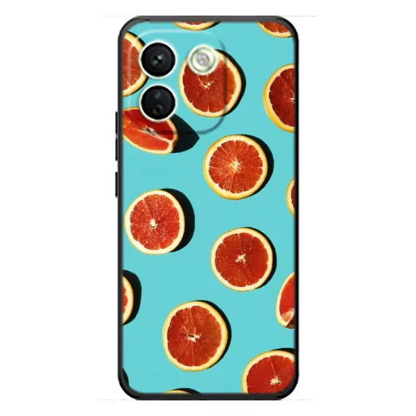 Чохол з принтом «Грейпфрут» для Xiaomi Redmi Note 17 Pro Max