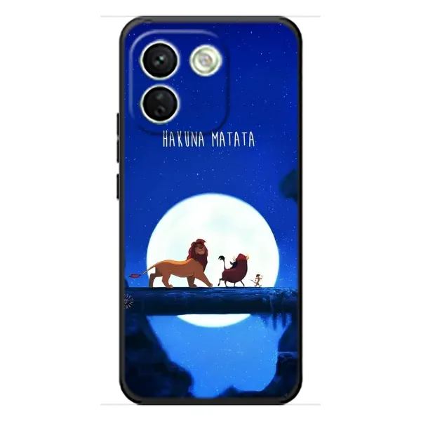 Чехол с принтом «Хакуна Матата» для Xiaomi Redmi Note 17 Pro Max Чехол с принтом «Хакуна Матата» для Xiaomi Redmi Note 17 Pro Max