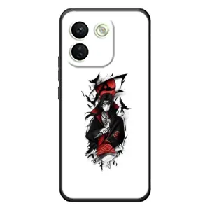 Чехлы на тему: Итачи Учиха для Xiaomi Redmi Note 17 Pro Max (AlphaPrint) (Итачи с атрибутами)