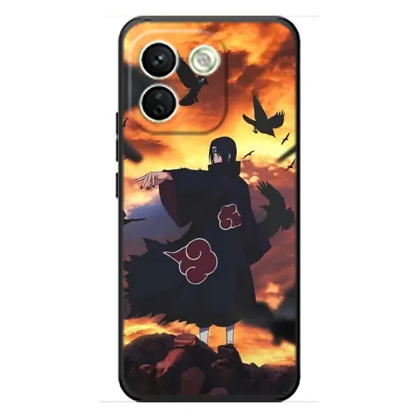 Чохол з принтом «Ітачі з воронами» для Xiaomi Redmi Note 17 Pro Max