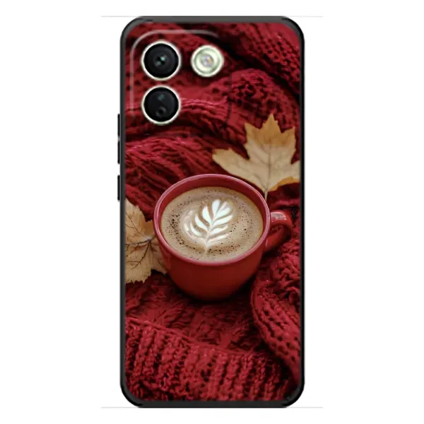 Чохол з принтом «Кава на ковдрі» для Xiaomi Redmi Note 17 Pro Max