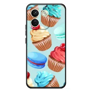 Чехлы с Фруктами для Xiaomi Redmi Note 17 Pro Max (VPrint) (Кексики)