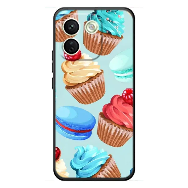Чохол з принтом «Кексики» для Xiaomi Redmi Note 17 Pro Max