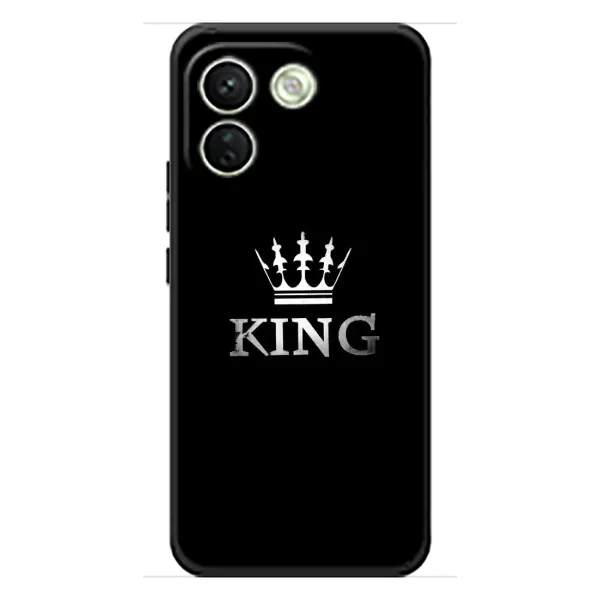 Чохол з принтом «KING» для Xiaomi Redmi Note 17 Pro Max