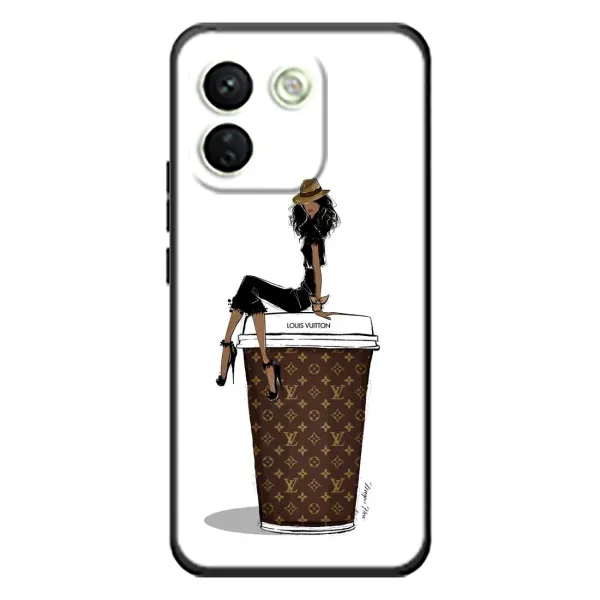 Чохол з принтом «кава LOUIS VUITTON» для Xiaomi Redmi Note 17 Pro Max