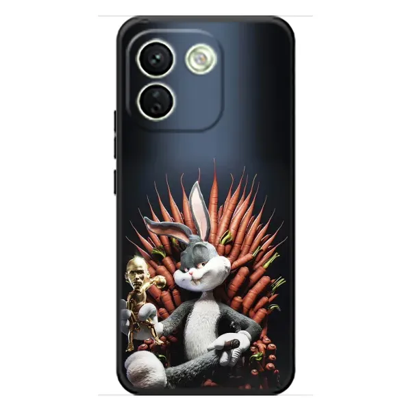 Чохол з принтом «Король Кролик» для Xiaomi Redmi Note 17 Pro Max
