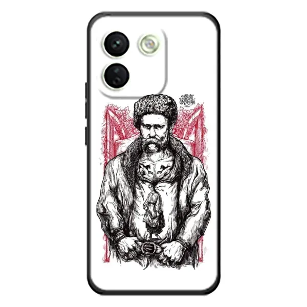 Чохол з принтом «Козак Шевченко» для Xiaomi Redmi Note 17 Pro Max