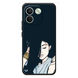 Чохол з друком для Xiaomi Redmi Note 17 Pro Max - (Мода) (AlphaPrint) (Гарна дівчина)