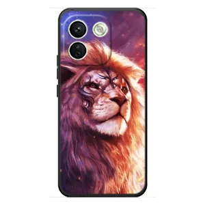Чехол со Львом для Xiaomi Redmi Note 17 Pro Max (VPrint) (Красочный Лев)