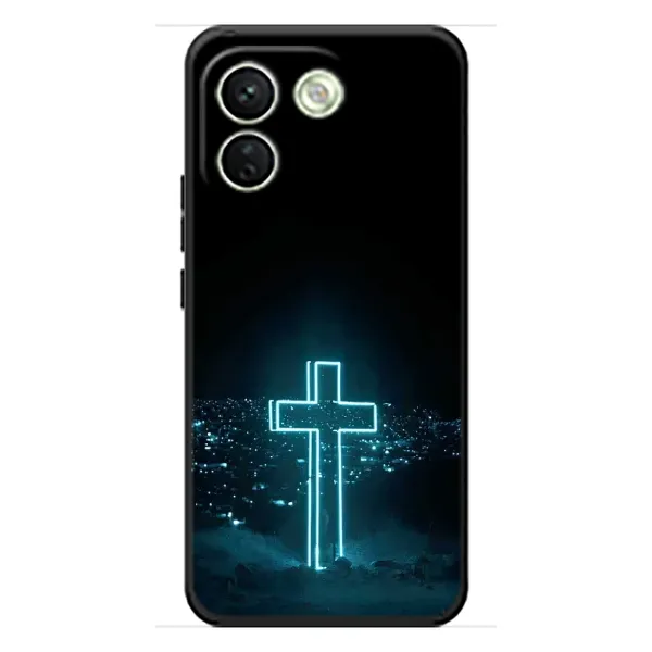 Чохол з принтом «Хрест і місто» для Xiaomi Redmi Note 17 Pro Max