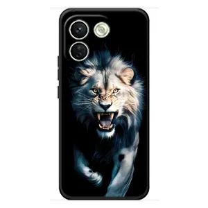 Чехол с принтом «Лев в темноте» для Xiaomi Redmi Note 17 Pro Max
