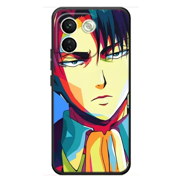 Чохол з принтом «Леві Аккерман» для Xiaomi Redmi Note 17 Pro Max Чохол з принтом «Леві Аккерман» для Xiaomi Redmi Note 17 Pro Max