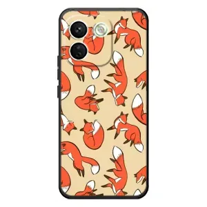 Чехлы с картинкой Лисички для Xiaomi Redmi Note 17 Pro Max (VPrint) (Лисички)