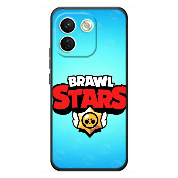 Чохол з принтом «Лого Бравл Старс» для Xiaomi Redmi Note 17 Pro Max
