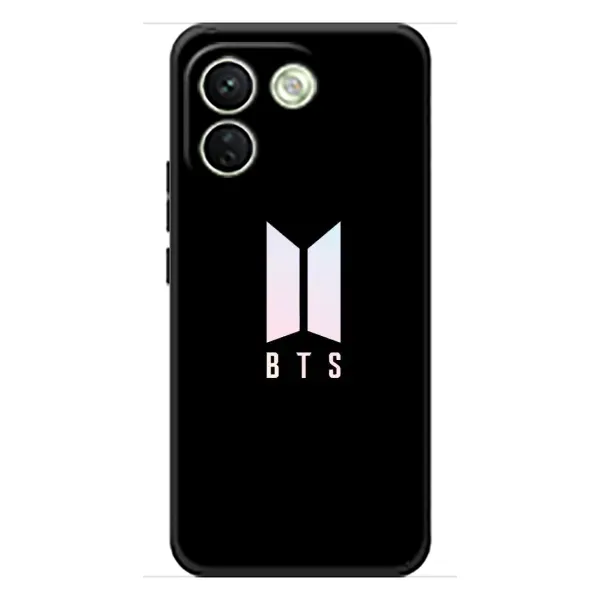 Чохол з принтом «Лого BTS» для Xiaomi Redmi Note 17 Pro Max Чохол з принтом «Лого BTS» для Xiaomi Redmi Note 17 Pro Max