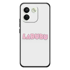 Чохол з Лабубу на Xiaomi Redmi Note 17 Pro Max (Лого Лабубу)