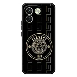 Чохли VERSACE для Сяомі Редмі Ноте 17 Про Макс (PREMIUMPrint) (Лого Версаче)