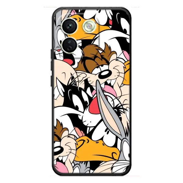 Чохол з принтом «Looney Tunes» для Xiaomi Redmi Note 17 Pro Max