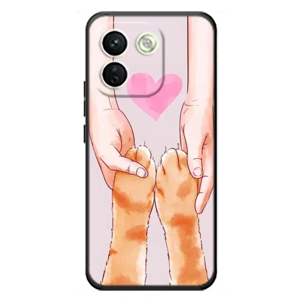 Чехол с принтом «Любовь к котикам» для Xiaomi Redmi Note 17 Pro Max