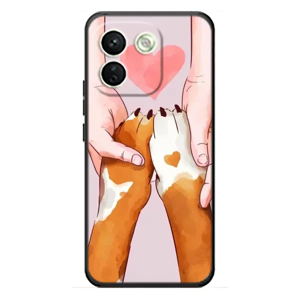 Чохол з принтом «Любовь до собак» для Xiaomi Redmi Note 17 Pro Max