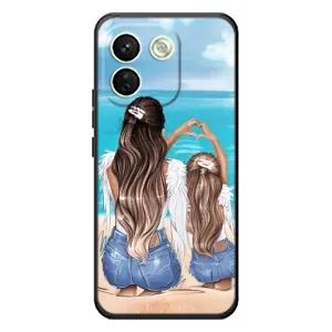 Чохол з друком для Xiaomi Redmi Note 17 Pro Max - (Мама з дитинкою) (AlphaPrint) (Мама з донькою)