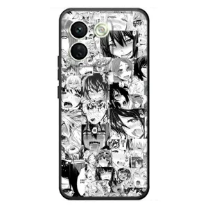 Анимешный чехол для Xiaomi Redmi Note 17 Pro Max (Ahegao manga)
