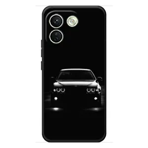Чехол для Сяоми Редми Ноте 17 Про Макс - с принтом БМВ (AlphaPrint) (Машина BMW)